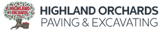 Highland orchard Paving Logo