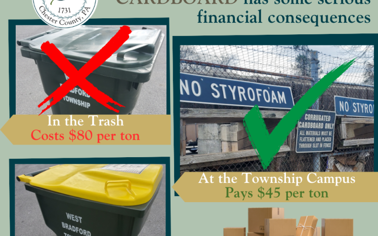 Cardboard Recycling Information Card