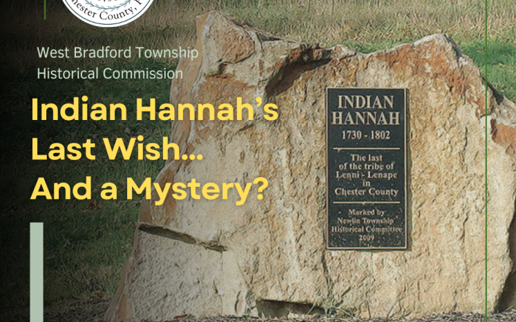 Indian Hannah Memorial Stone